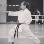 Ainara Gil foto karate